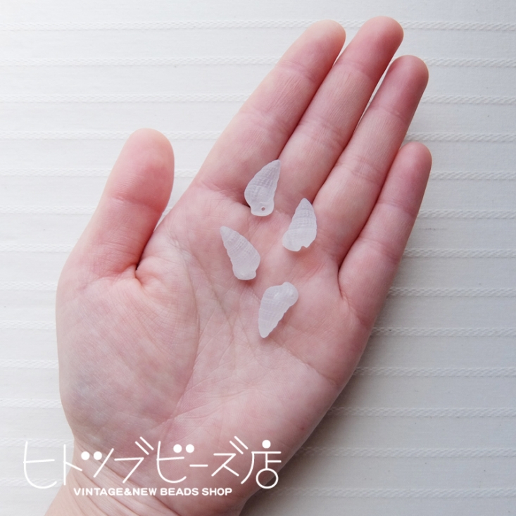 ヴィンテージの巻貝そっくりの樹脂ビーズ