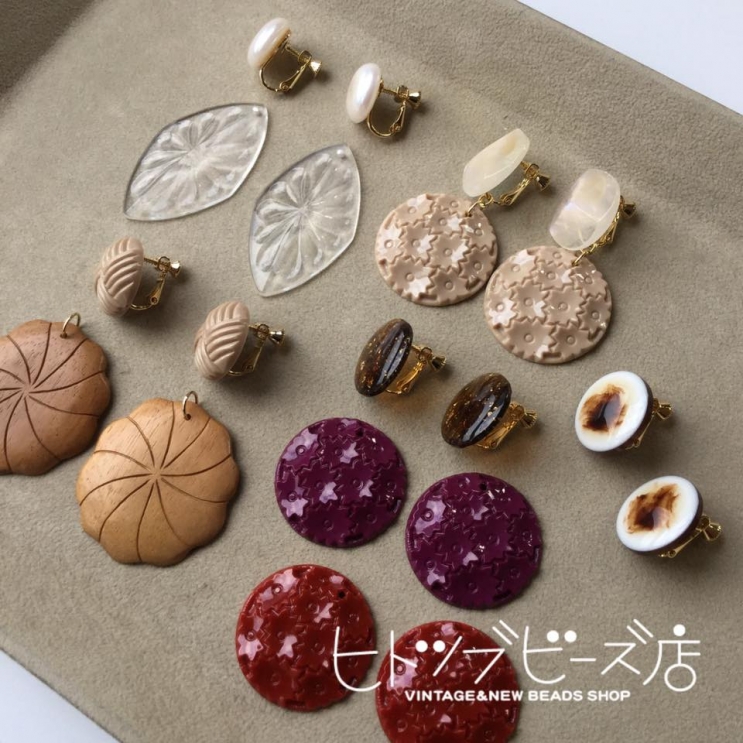 クッキーみたいなウッドパーツ