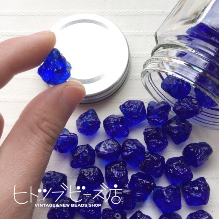 原石風アクリルビーズ