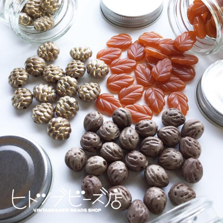 秋冬向けビーズ