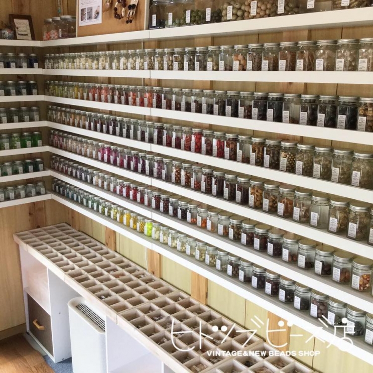 ヒトツブビーズ店内