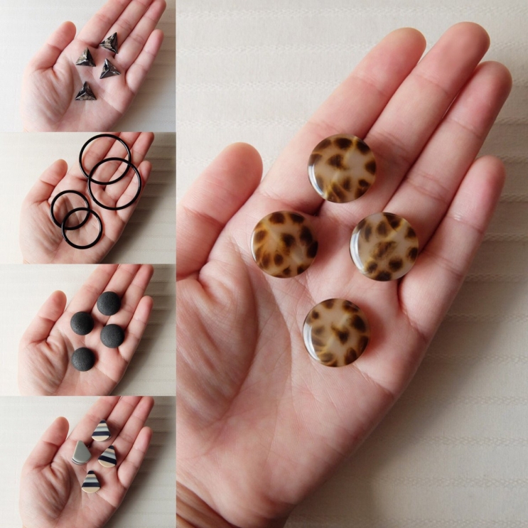 カボションやビーズ色々