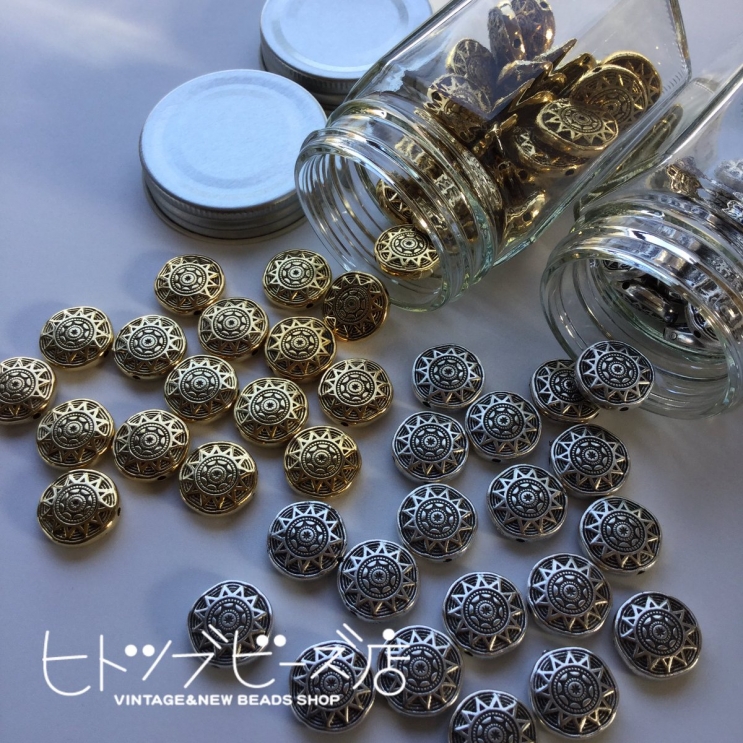 メタル風ビーズ