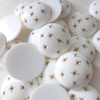 星柄大きめカボション