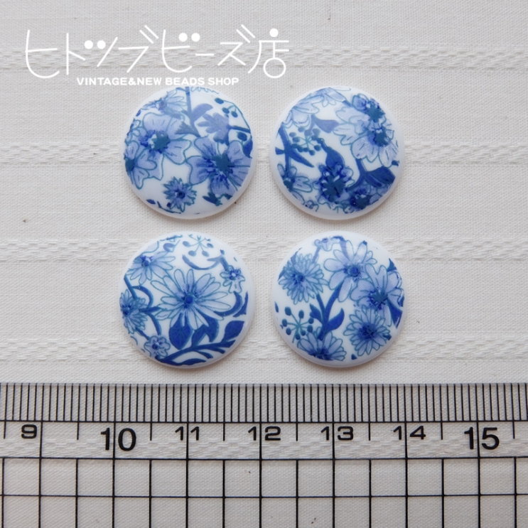 シノワズリな雰囲気のカボション