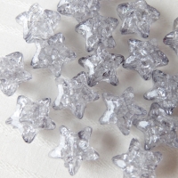 星形クラックビーズ（グレー）