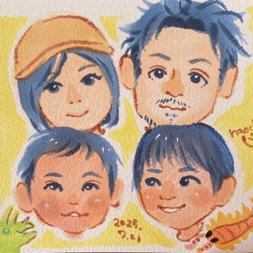 おえかき屋 Lamp