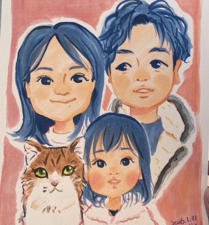 おえかき屋 Lamp