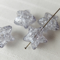 星形クラックビーズ（グレー）